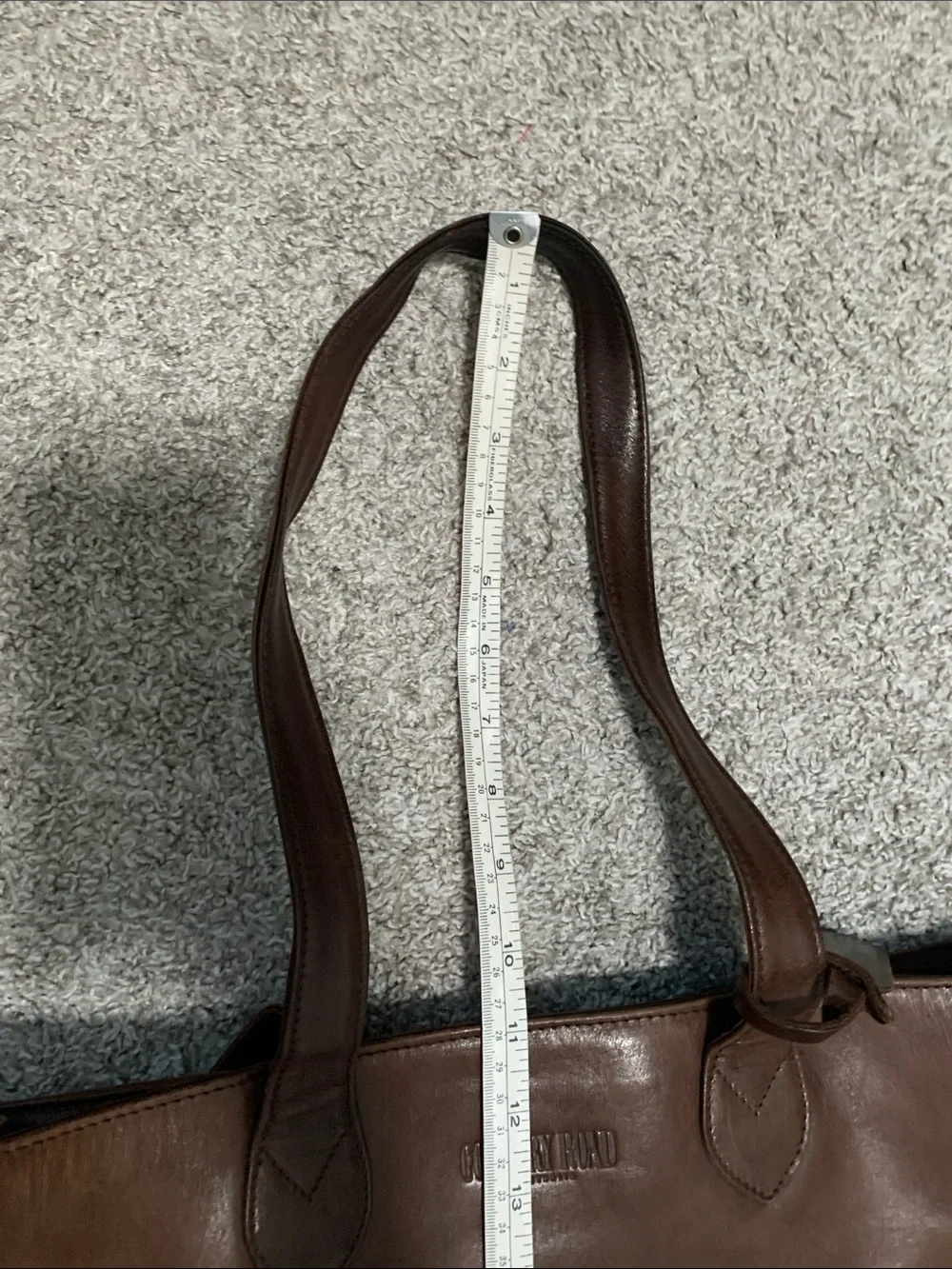 Vintage genuine leather